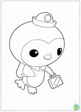 Coloring Octonauts Dinokids Pages Close sketch template