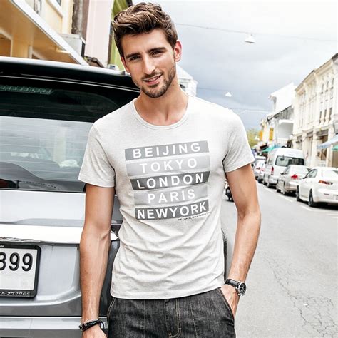 Envmenst Cotton Casual T Shirt Men T Shirt Short Sleeve Fashion