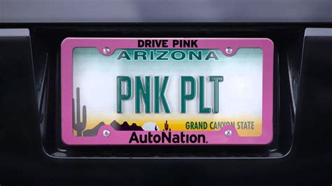 drive pink vanity plates youtube