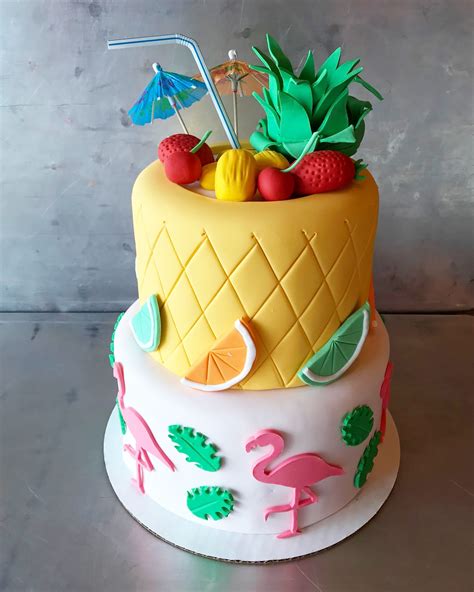 tropical fruit cake  frostings bake shop fruit cake cake
