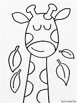 Giraffe Giraf Kleurplaten Tekening Tekenen Nek Peuter Giraffen Tekeningen Omnilabo Steek Boerderij Eenvoudige Downloaden Yoo Pot Ideen Bilder Zeichnungen sketch template