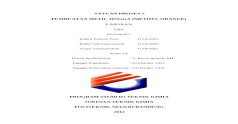 Modul A Pembuatan Metil Jingga [docx Document]