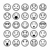 Coloring Pages Emoji Happy Face Emojis Printable sketch template
