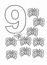 Coloring Number Pages Counting Kids Nine Printable Sheets Numbers Sheet Colouring Color Learning Educativeprintable Printables Getcolorings Easy Count Choose Board sketch template