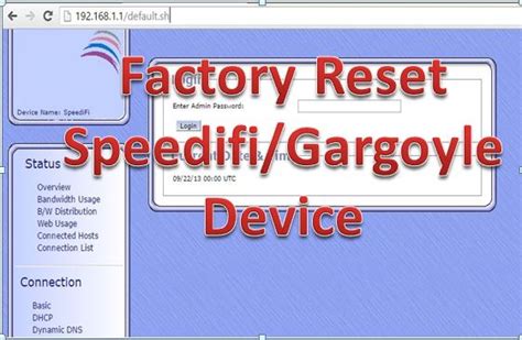 howt  factory reset gargoyle wifi router step  step  ways