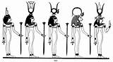 Egyptian Goddesses Isis Egito Desenhos Bordar Neter Medu Mesir Kok Tubuh Simbol Pejuang Kuno Riscos Osiris Kemetic Crowns sketch template