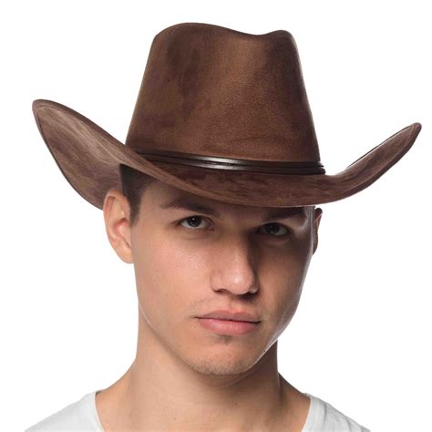 brown suede cowboy hat walmartcom