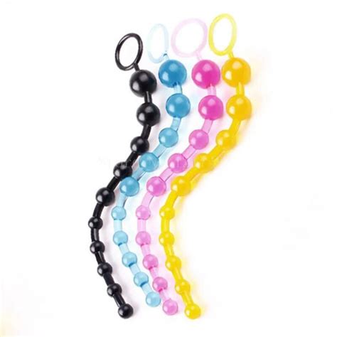 20 Pcs Lot Jelly Anal Beads For Beginner Silicone Flexible Anal