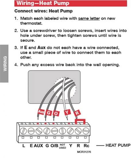 diagram york heat pump thermostat wiring diagrams het pump mydiagramonline