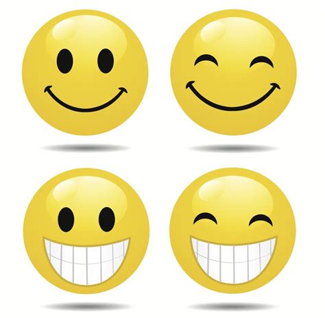 small happy face clipart