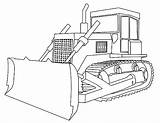 Coloring Pages Bulldozer Drawing Construction Dozer Truck Tractor Clipart Excavator Color Print Equipment Printable Kids Colour Getcolorings Getdrawings Colouring Books sketch template