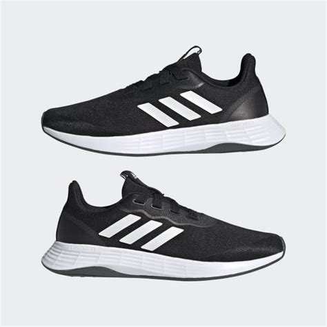 adidas qt racer sport shoes black adidas uk