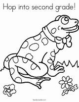 Grade Coloring Pages Math Second Welcome Hop Graders 6th Color Into Printable Colouring 5th Frog Sock Print Getcolorings Gr Clipartmag sketch template