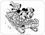 Disneyclips Sledding Dumbo Christma Dxf sketch template