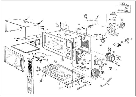 wiring diagram panasonic microwave wiring diagram