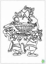 Asterix Dinokids sketch template