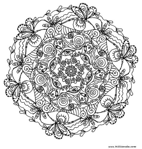 difficult mandala coloring pages coloring home