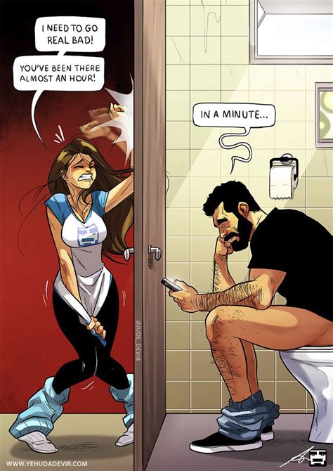 artist continues to draw comics about everyday life with his wife and it s just too relatable