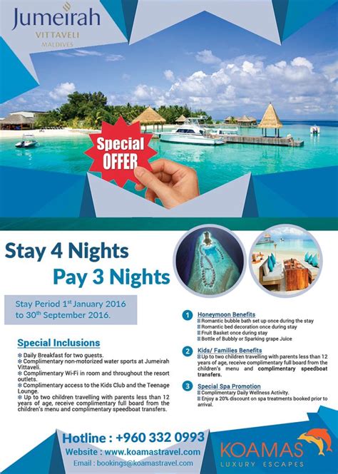 pin  koamas tropical escapes  maldives packages  stay  night maldives packages