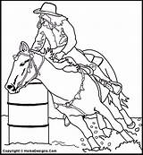 Horse Coloring Racing Pages Barrel Horses Print Western Color Sheets Barrels Clip Adult Colouring Printable Drawing Drawings Quotes Kids Clipart sketch template