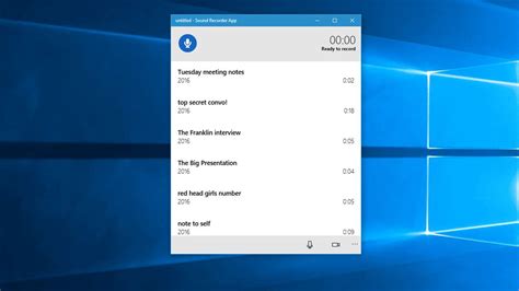 sound recorder app for windows 10 free download and
