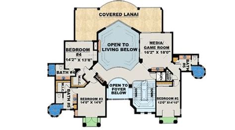 plan  stunning  story luxury home plan luxury house plans luxury homes  house