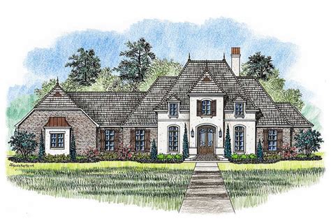 plan sm  bed french country home plan french country house country house plans french