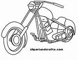 Motorrad Chopper Transportmittel Malvorlage sketch template