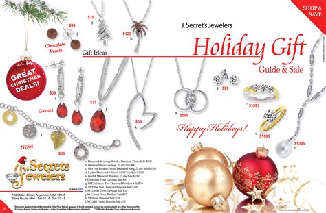 jewelry christmas catalog cover advertisement jewelry secrets