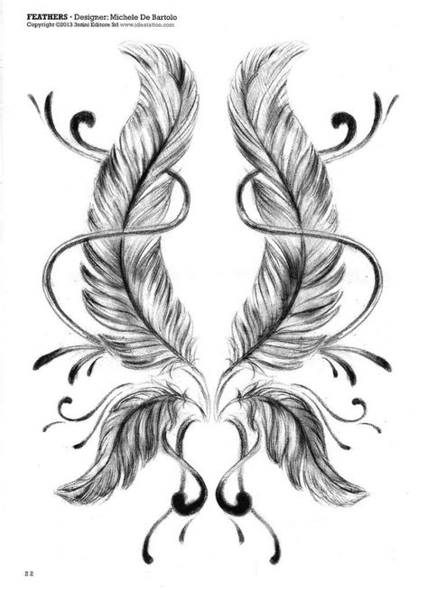 Feathers And Birds Tattoo Feather With Birds Tattoo Feather Tattoo