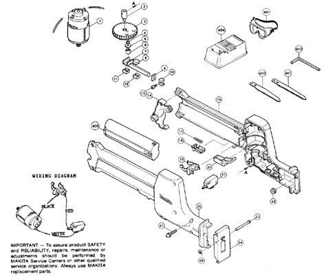 buy makita dw  volt cordless reciprocating replacement tool parts makita dw diagram