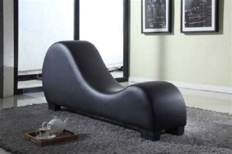 foam lounge chair w leather upholstery for tantra relaxation fitness