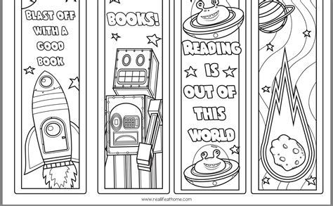 printable bookmarks  students