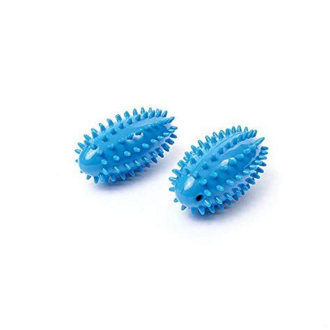 66fit Oval Spiky Massage Rollers Blue Massage Roller Roller Set