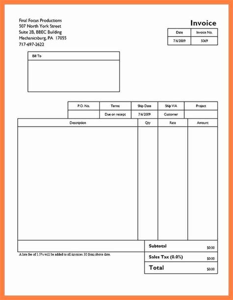 quickbooks invoice templates  appointmentletters  quickbooks