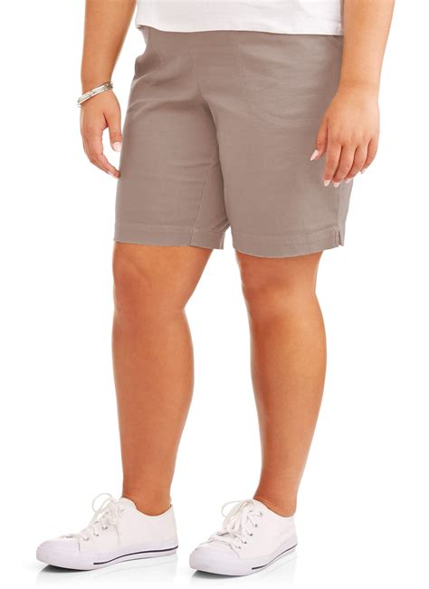 size womens  size  pocket pull  shorts walmartcom
