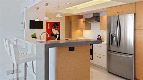 dashing  streamlined modern condo kitchen designs home design lover