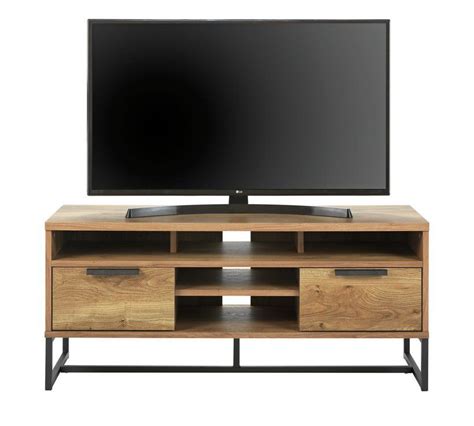 buy argos home nomad tv unit oak effect entertainment units