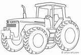 Traktor Ausdrucken Bauernhof sketch template
