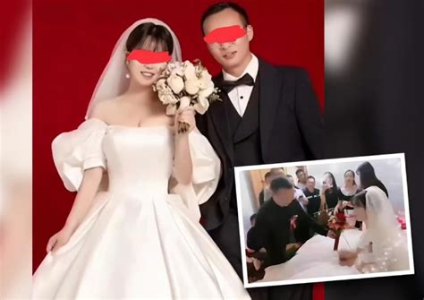 Cheating Chinese Bride Has Wedding Dress Sex With Other Man On Eve Of