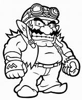 Wario Brothers Kart Craftwhack Coolest sketch template
