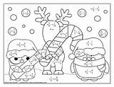 Fractions Christmas Adding Subtracting Color Activity Code Fraction Worksheets Grade Teacherspayteachers Math Preview Simplifying Problems Word sketch template