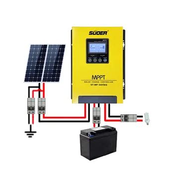 suoer  mppt reverse protection controller    solar charge