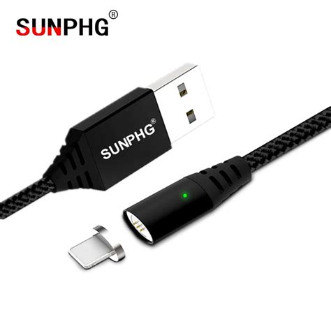 sunphg magnetic charge  xiaomi android cable  iphone  charger phone usb  apple