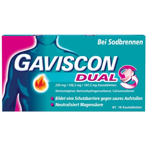 gaviscon dual  mg  mg  mg kautabletten shop