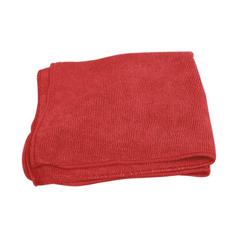 multi purpose microfiber cloth 16 x 16 40 6 cm x 40 6 cm red