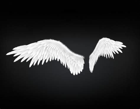 angel wings type 2 3d model cgtrader
