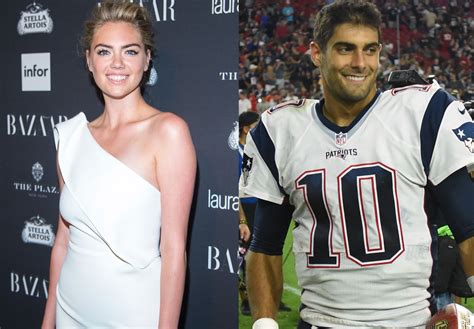 patriots qb jimmy garoppolo s obsession with kate upton is absolutely