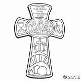 Supper Last Coloring Pages Crafts Easter Cross Color Sunday School Cutouts Activities Craft Own Mario Bible Story Lessons Lords Jesus sketch template