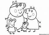 Peppa Pig Colorear Para Dibujos Infantil Maestra Coloring Pdf Clip Coloringhome Comments sketch template